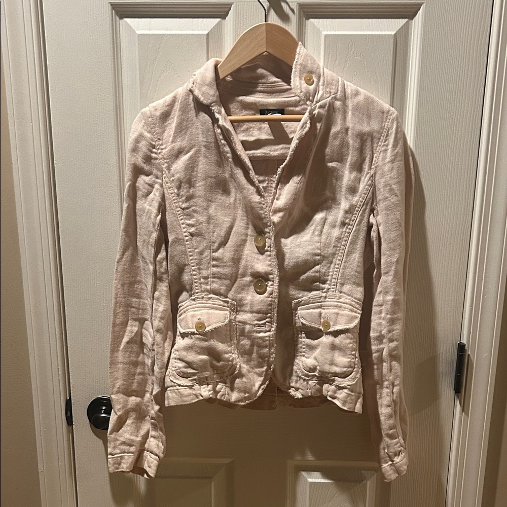 J. Crew Light Tan Blazer